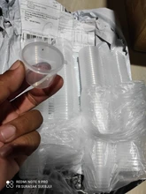 Containers Box Hinged-Lids Food-Box Takeaway-Sauce Disposable Plastic with Cup 100pcs