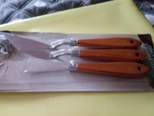 3 unids/set paleta profesional cuchillo mezclar aceite de pintura de acero inoxidable rascador espátula arte suministros para artista herramienta de pintura conjunto