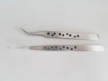 Hand-Tools-Sets Forceps Industrial-Tweezers Phone-Repair Anti-Static Curved Stainless