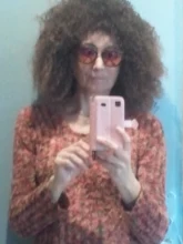 Afro corto rizado pelucas con flequillo para las mujeres negras rubia marrón Cosplay sintético Africana pelucas resistente al calor Dreamice