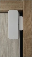 Tuya-Sensor inteligente con wifi para puerta, detector de entrada abierta/cerrada, app Smart Life con logotipo personalizado gratuito, compatible con Google Home y con Alexa