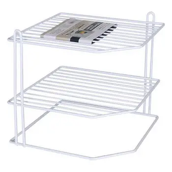 

Corner Shelves Confortime White Metal (22 X 22 x 25 cm)
