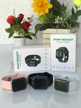 Reloj inteligente Y68 con pantalla a Color, pulsera Portátil con Bluetooth, monitor de frecuencia cardíaca y presión arterial, reloj de monitoreo de llamadas entrantes