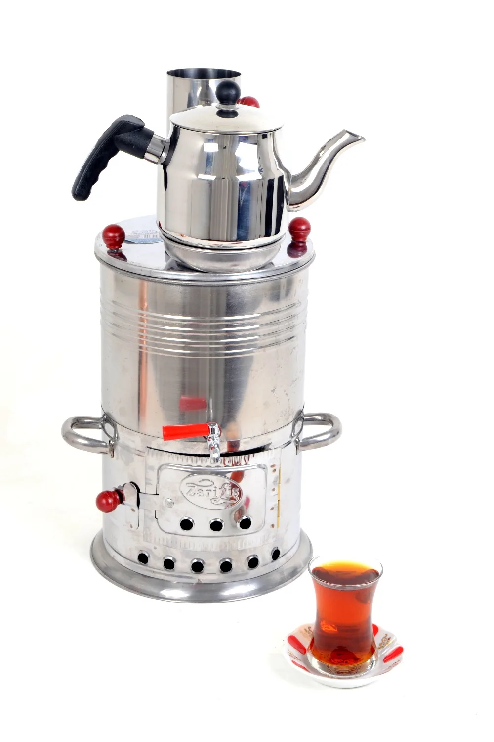 

Chrome Tea Samovar 3.5 Liter