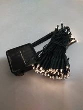 Solar String Lamps For Garden Waterproof Outdoor Lighting 5M 7M 12M 22M 6V Christmas