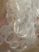 Accesorios de tatuaje herramientas de maquillaje Permanente Extensión de pestañas Micro anillo tazas equipo de taza para tinta Microblading Tattoo Pigment Holder