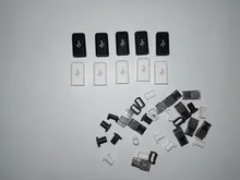 10 unids/lote YT2153Y Micro USB 4pin conector macho blanco/negro de datos OTG interfaz de línea de datos Cbale envío de la gota
