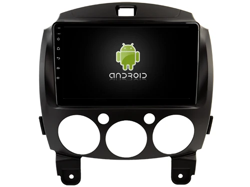 Автомобильная Мультимедийная система плеер 9 дюймов на Android 11 с GPS для Mazda 2 2007-2012