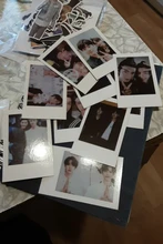 Xiao-tarjeta de fotos Zhan Wang Yibo, cartel Lomo, Mini tarjeta postal, papel hecho a sí mismo, para seguidores, colección de regalo, 1 Juego
