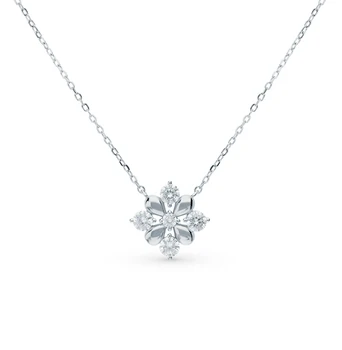 

Silver necklace with cubic zirconia sunlight sample 925