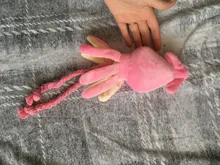 Calamar bonito y pequeño sonido de juguete de perro BB, mascota de peluche, cuerda de perrito, mordedores de juguete con sonido rosa para gato