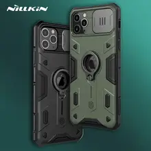 Nillkin-funda protectora para iPhone, carcasa de protección deslizante para cámara, 12, 11 Pro Max, 12, Mini, 8, SE, 2020