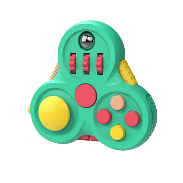 Rotating Magic Bean Fidget Spinner Cube Adult Antistress Fidget Toy Autism Adhd Stress Relief Fingertip Toys For Kids Fidget Pad Aliexpress