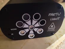 Laser-Projector-Lights Led Dj Party Wedding Rechargeable 129-Patterns Bedroom RGB UV