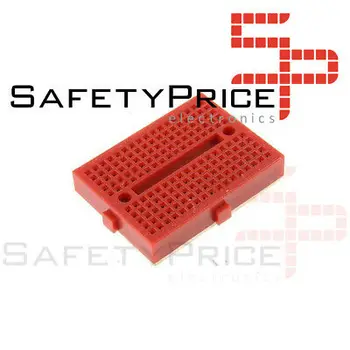 

MINI BREADBOARD PROTOBOARD 170 red dots