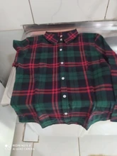 Plaid Shirt Outerwear Top Cotton Blouse Long-Sleeve Slim Female Autumn Winter And