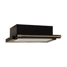 Вытяжка ELIKOR Интегра 50П-400-В2Л(КВ II М-400-50-250) антрацит/рейлинг бронза