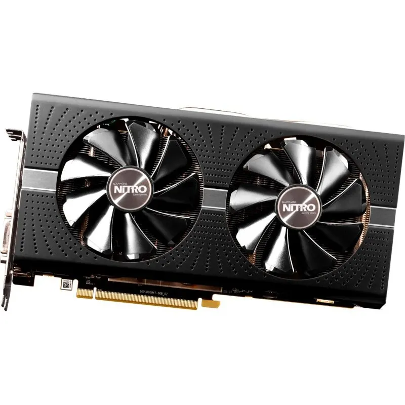 Видеокарта SAPPHIRE AMD Radeon RX 590 11289-02-20G NITRO+ RADEON RX 590 8G, 8Гб, GDDR5, Ret