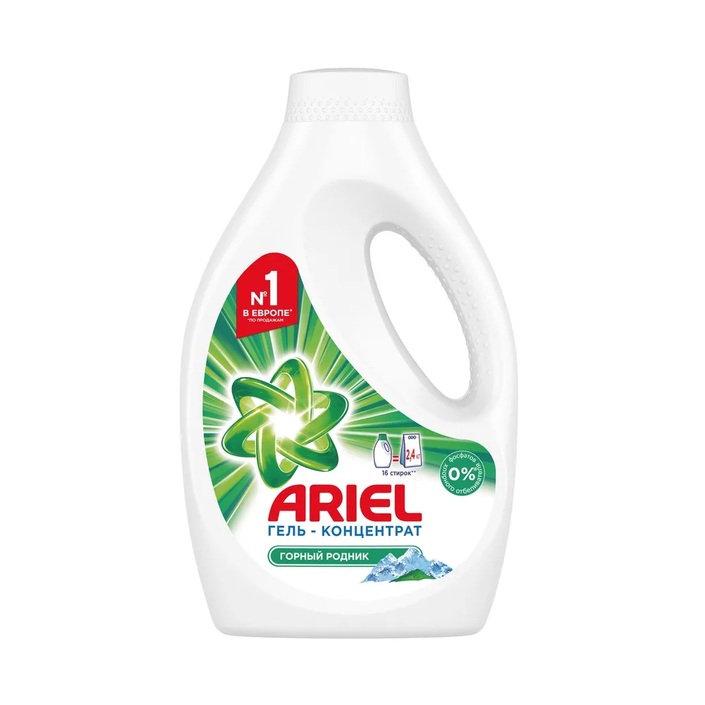 Гель для стирки Ariel Горный родник 16 стирок 1,04 л