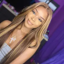 Pelucas de cabello humano 180% Remy brasileño, cabello humano ondulado prearrancado con cierre de encaje Frontal, 13x4