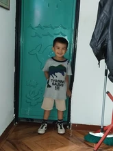 Camiseta para niños y niñas, camisetas de algodón con dibujos animados para niños y bebés camisetas camiseta poleras polera