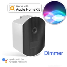 Apple homekit dimmer casa inteligente google assistente de casa sonof wi fi controle remoto sem fio siri voz dim luzes
