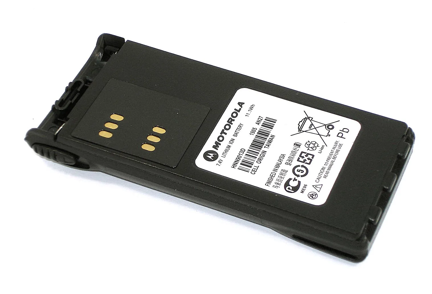 Аккумулятор для Motorola GP340 HT750 HT1200 (HMNN415) 1500mAh 7.4V Li-ion |