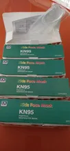 Fit 3-11 años 10 unids/caja paquete Individual de los niños KN95 filtro FFP2 los niños máscara de niño a prueba de niños niña máscara