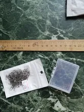 DNDYUJU-conector de broches de pesca de acero inoxidable, gancho de señuelo de peces, bloqueo rápido, conector sólido giratorio, broches de seguridad, 100 Uds.