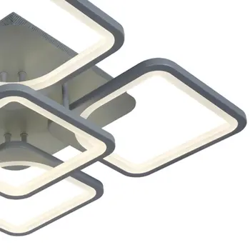 

Ceiling interior chandelier Cindy in high-tech style, 160 W, led, for 5 lamps