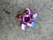 Spinner de mano EDC Spinner Fidget Spinner Rainbow de Metal Spiner Anti-ansiedad juguete para los Spinners se alivia el estrés TDAH Fidget Spinner