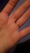 Anillo de circón de 1,5mm de ancho para mujer, joyería de acero de titanio para amantes, joyería de boda, venta al por mayor