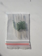 Interruptor de lengüeta de cristal para coche, interruptor de MKA-14103 de 10 Uds., N/O Reed, 10-15AT, 2x14mm A