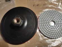 Uds 3/4 lijado disco de mojado almohadillas de pulido de diamante de granito, mármol pulidora de piedra Flexible de herramientas de mano