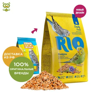 

RIO Food for wavy попугайчиков, Злаковое assorted, 500g.