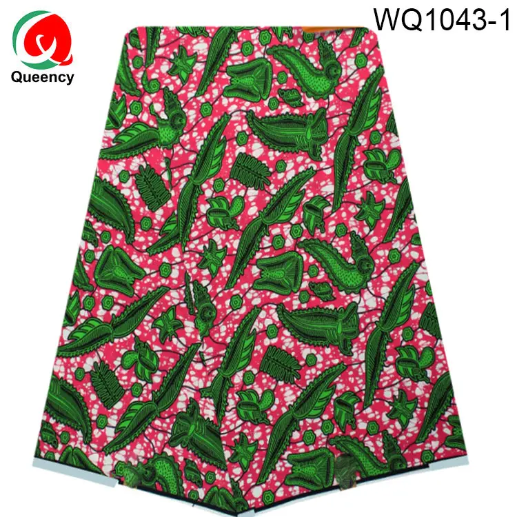 WQ1061-Queency Новинка Высокое качество Анкара Африканский печатный хлопок голландский мягкий воск для платья 40*40