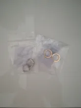 1 par de pendientes en línea de acero inoxidable con cristales, pendientes de aro, pendientes Brincos para mujeres y hombres, joyería