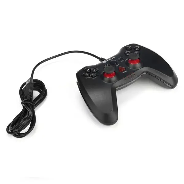 Игровой контроль NGS NGS-GAMING-0015 PC/PS3 USB светодиодный черный
