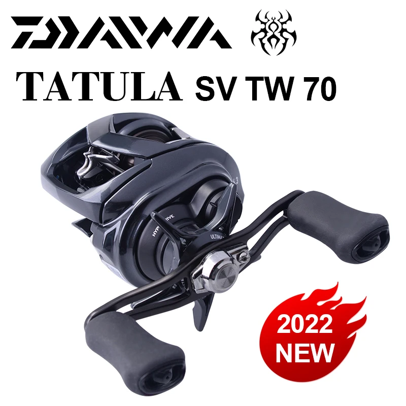 2022 NEW DAIWA TATULA TW SV 70 Baitcasting Fishing Reel 7+1BB Drag