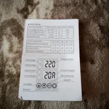 Under-Voltage-Protective-Device Relay Protector Current Din Rail 63A Over-Voltage Dual-Display