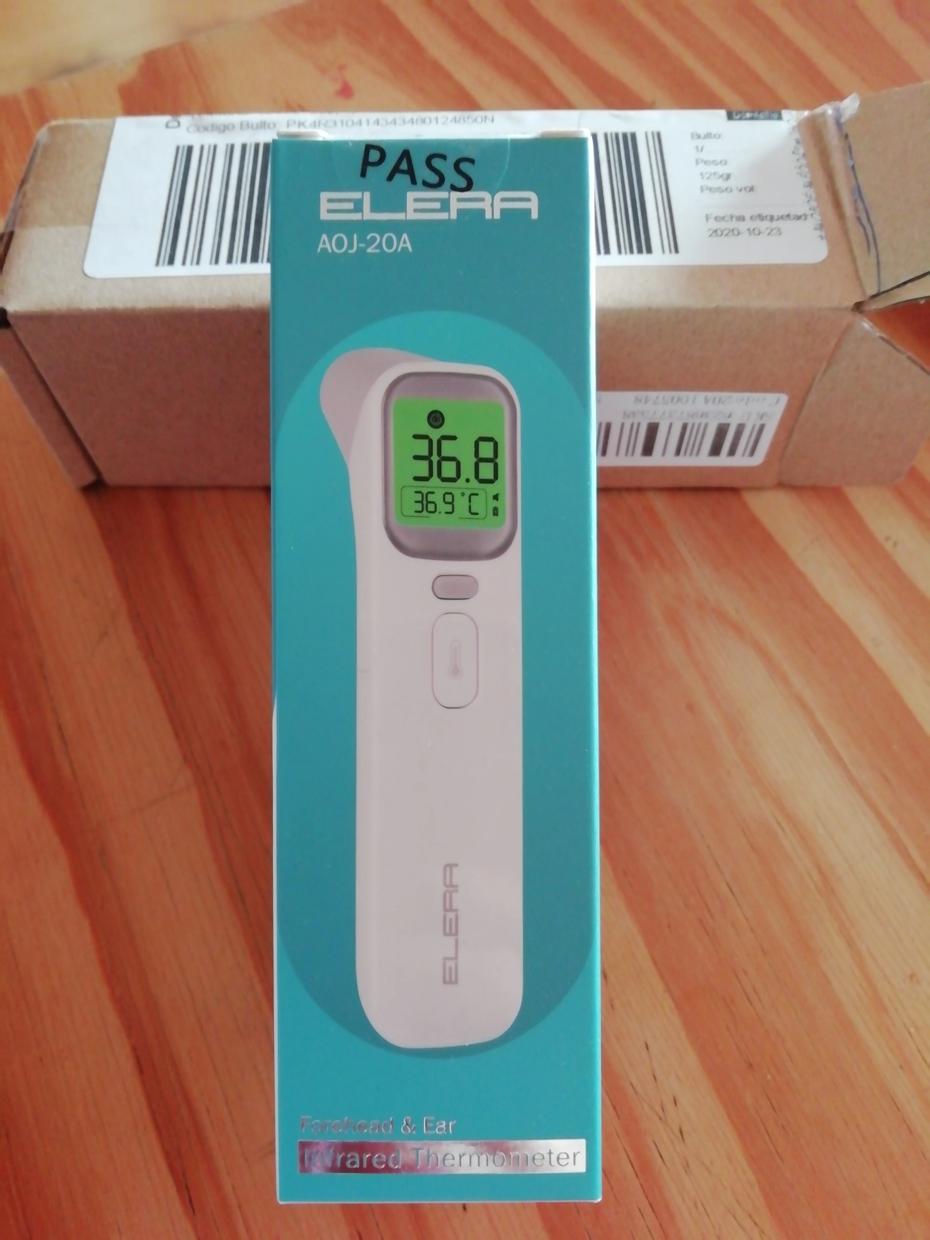 Termómetro Digital infrarrojo LCD medidor de temperatura corporal sin contacto