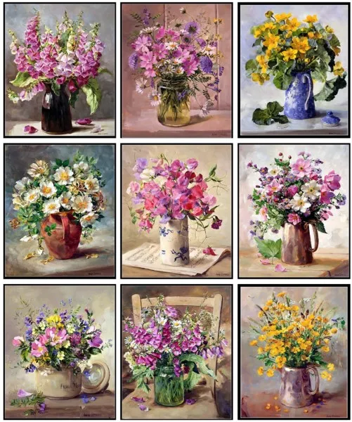 Summer Flowers in Vase 2