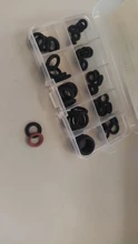 Grosor 1,5/2/2,5/3/1,8/2,65mm O anillos de goma O sello de anillo NBR de O-anillos de nitrilo lavadora o-anillo surtido conjunto Kit de caja