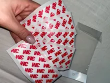 Klauva-Cinta de ventilador de volumen rápido 3m para extensiones de pestañas, herramientas de maquillaje, cinta 3d rápida para pestañas