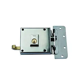 

Yale 610DHN overlay lock, 6. Right hand inlet 55 mm / Dcha nickel plated iron