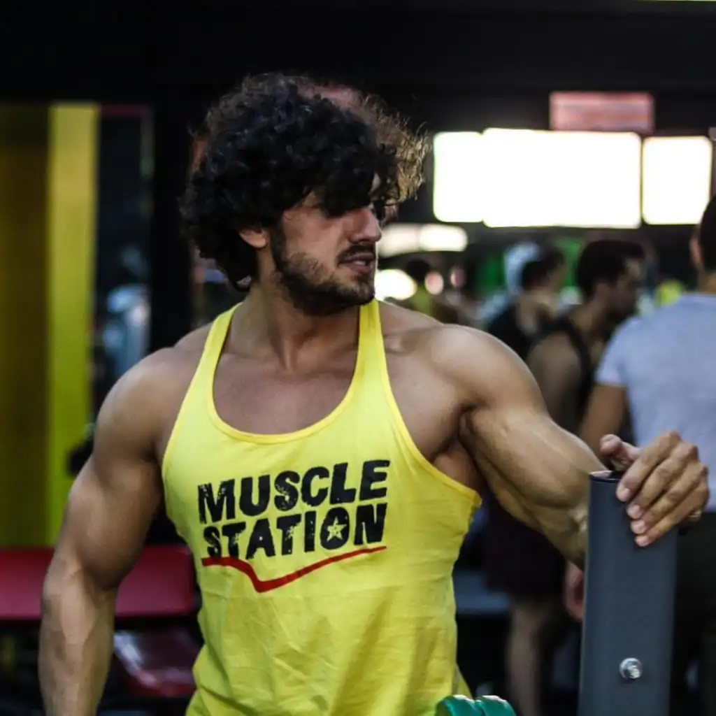 Musclestation Toughman майка для тренировок нательная футболка для фитнеса