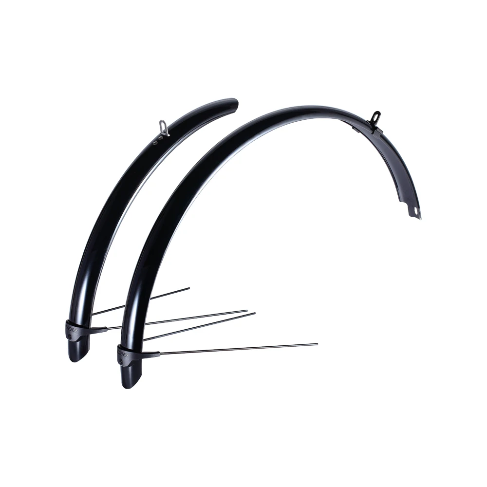 Крылья BBB 24" CityGuard front& rear(BFD-40) комплект - Цвет: Черный