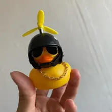 Car-Ornament Helmet Bicycle-Accessories Road-Bike-Motor Duck Cycling Riding Wind Small