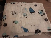 Faja 100% muselina de algodón para bebés, manta suave para recién nacido, para dormir, para el baño y como tapete de juego