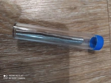 Pluma de hilo de estaño portátil de 1MM, alambre de soldar plateado para herramientas de reparación de instrumentos de teléfono móvil